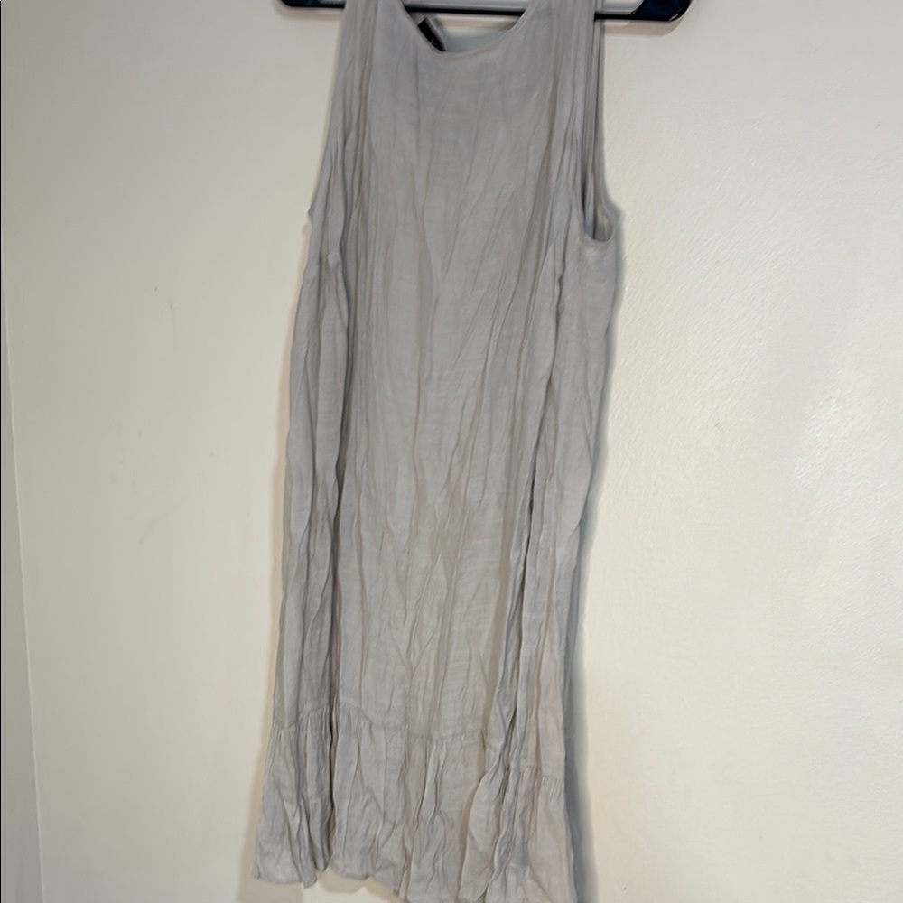 AGB Light Tan Sleeveless Dress